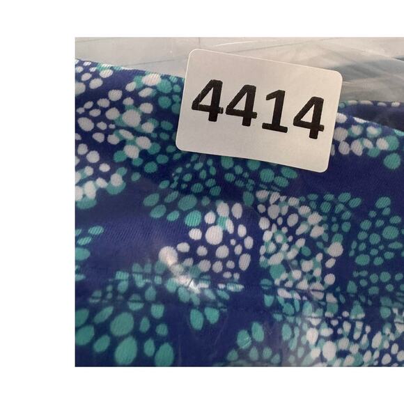 Tranquility Medium Blue Pattern Skort Polyester Spandex - Picture 6 of 6